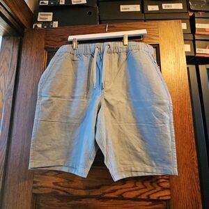Fundamental Coast Men's Blue Drawstring Shorts Size 34